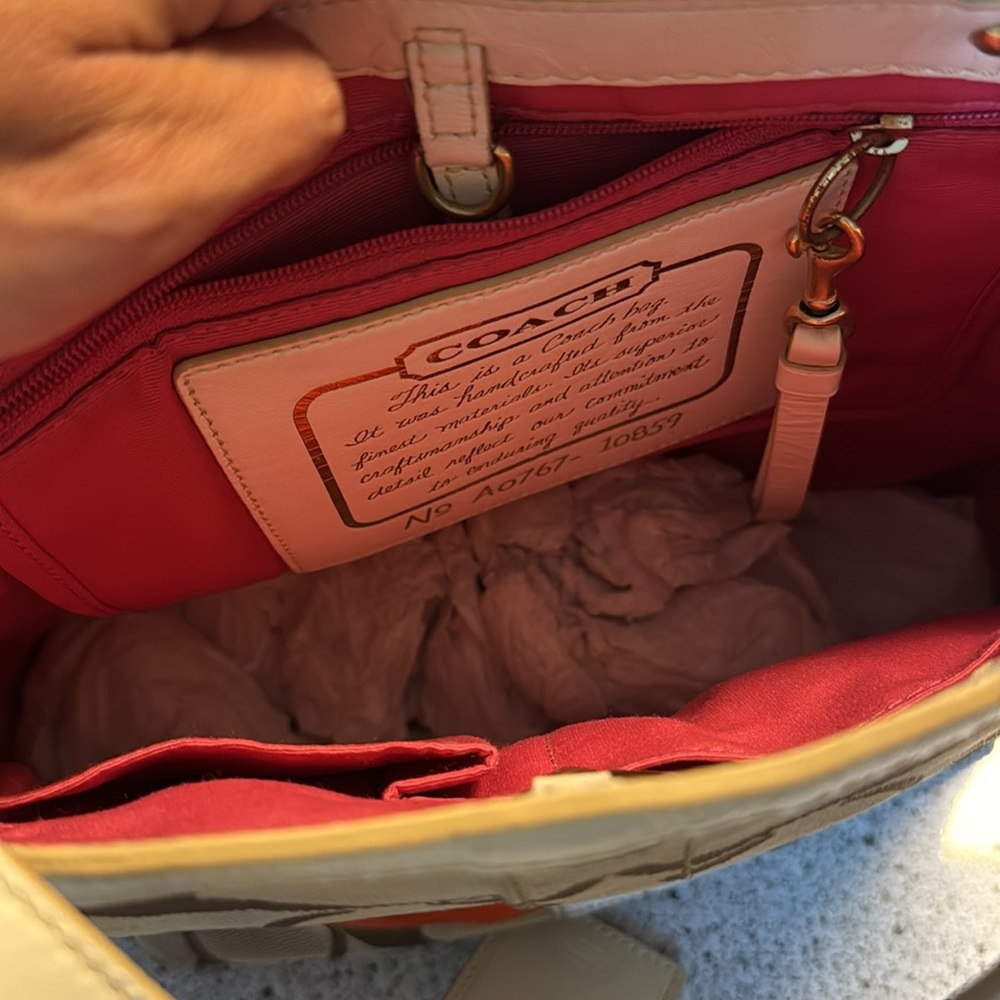 Coach tote bag - Picture 3 of 5